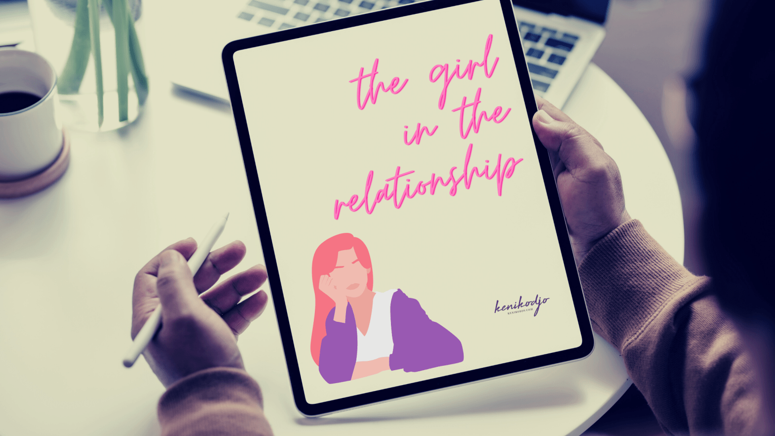 the girl in the relationship blog banner